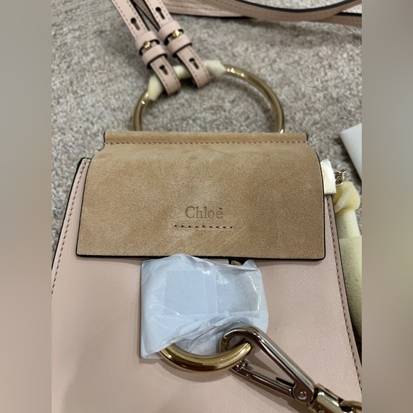 Chloe Faye bracelet mini bag nude blush pink new - Picture 9 of 12